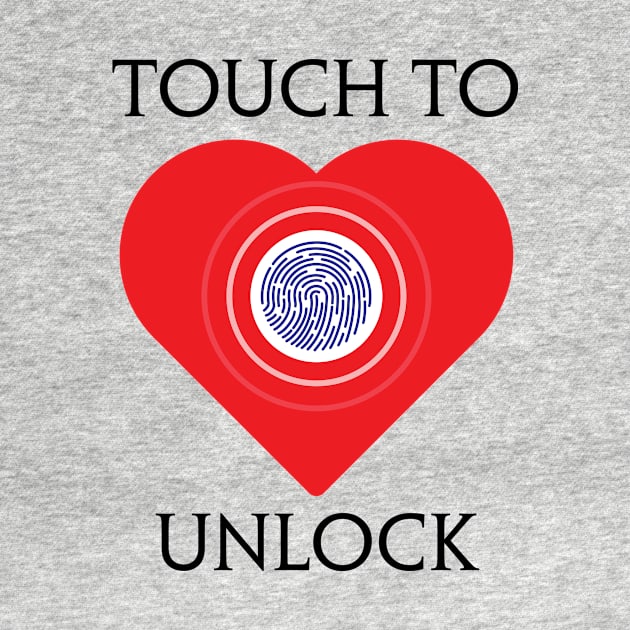 Touch To Unlock (My Heart) by Colin Polley Designs